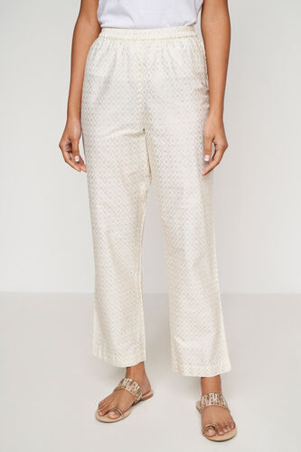 Straight Slip-On Tapered Bottom, White, image 1